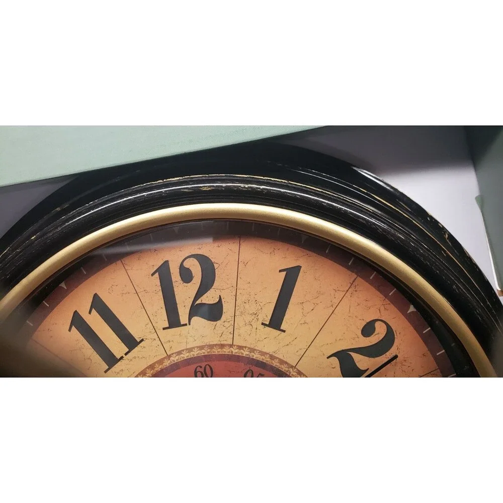 Kitchen Plastic Decorative Wall Clock,12
